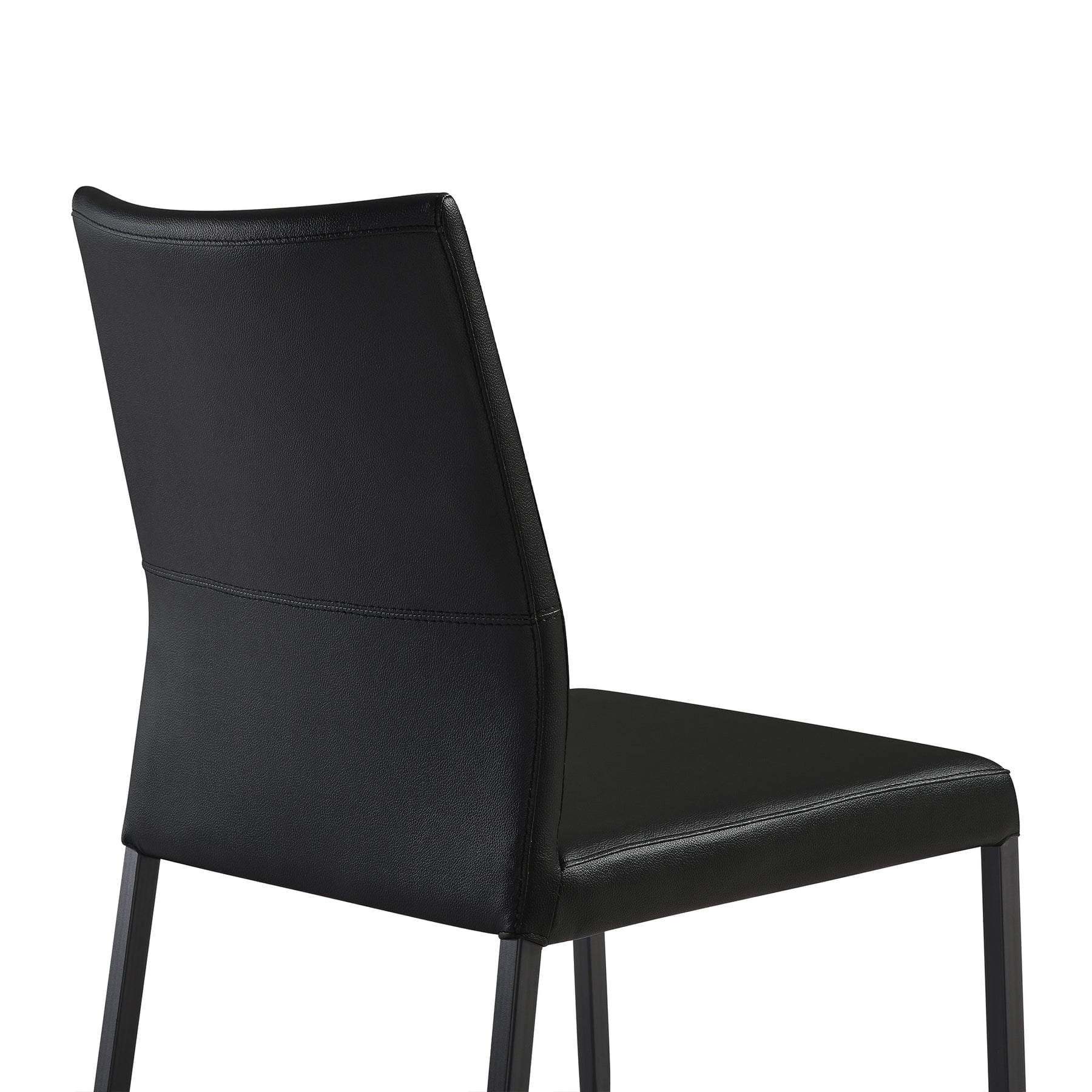 Armen Living Kash Faux-Leather Dining Chair