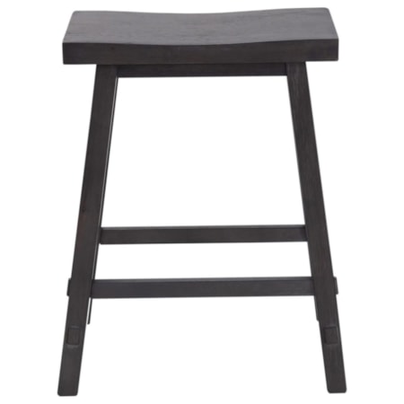 24 Inch Sawhorse Counter Height Stool