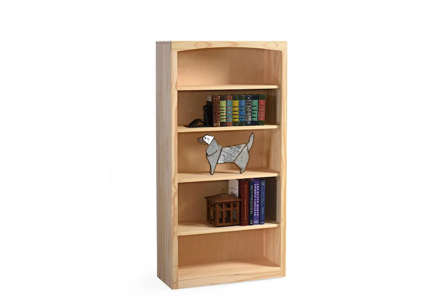 Pine Bookcases Bookcase by Archbold Furniture at Gill Brothers Furniture