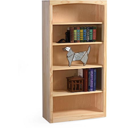 Customizable 30 X 60 Pine Bookcases