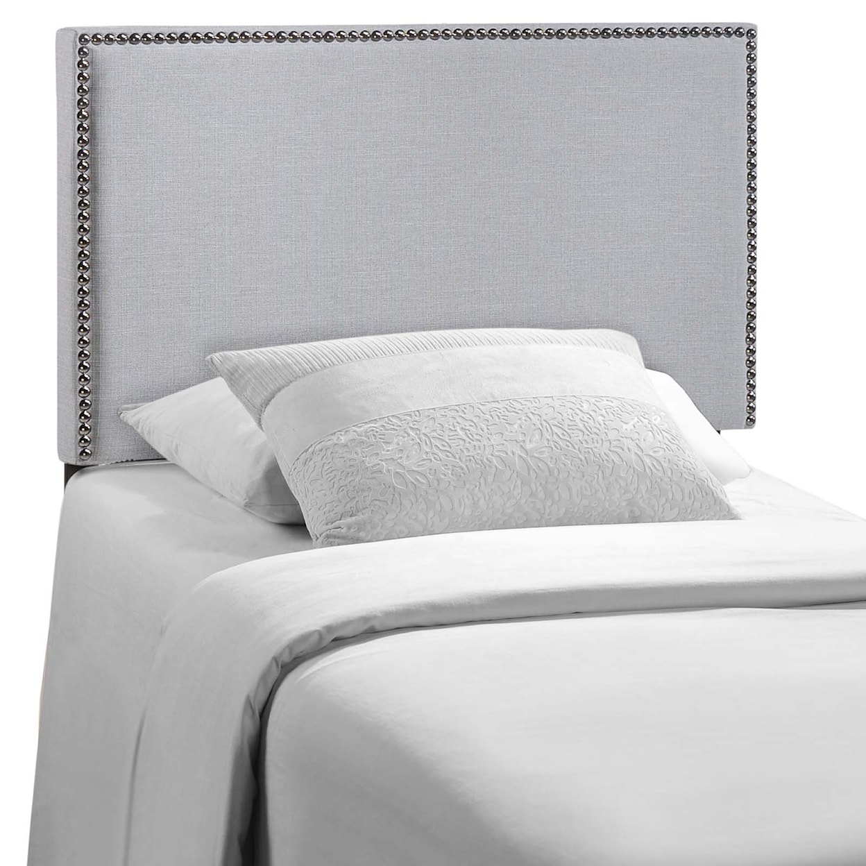 Modway Region Twin Nailhead Upholstered Headboard