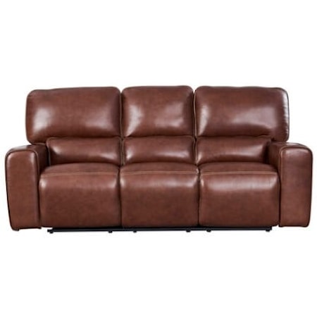 Casual Broadway Power Glider Reclining Sofa with USB Port