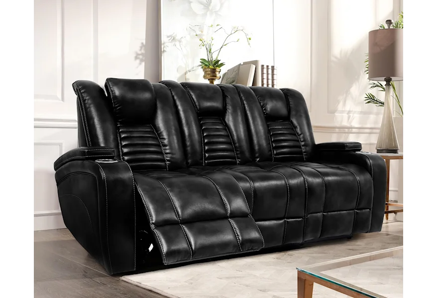 70051 Dual Power Reclining Sofa by Cheers at Lagniappe Home Store