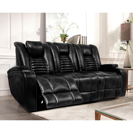 Black Transformer Power Sofa