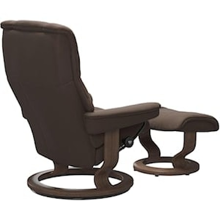 Small Reclining Chair and Ottoman