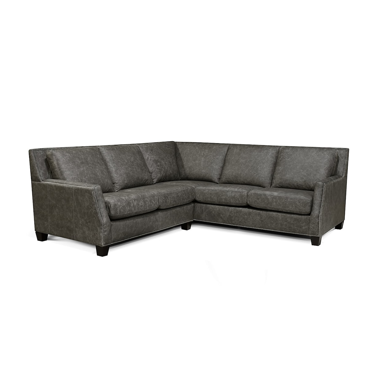 England 3G00/AL/N Series 2-Piece Leather Sectional Sofa