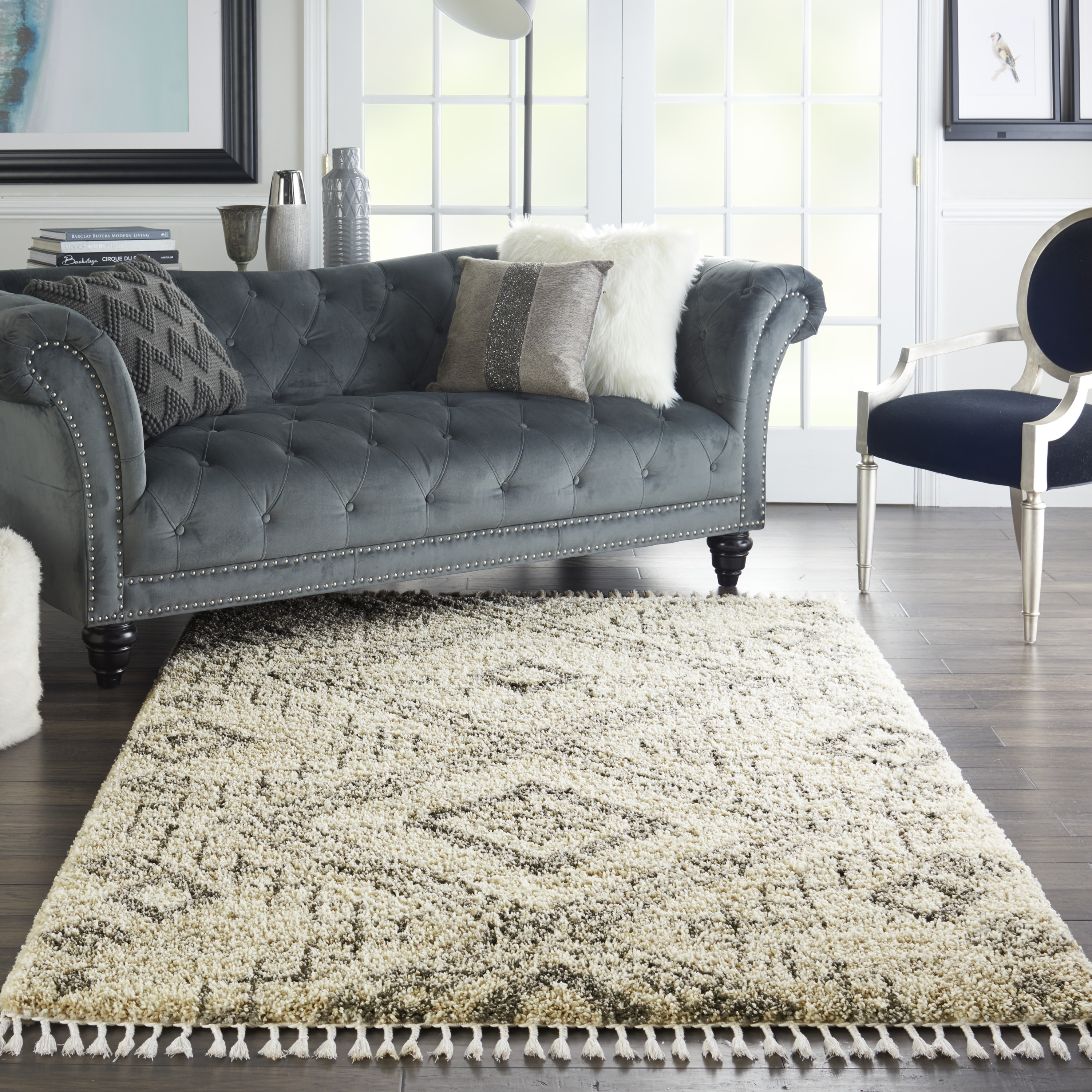 Nourison Oslo Shag 4' x 6'  Rug