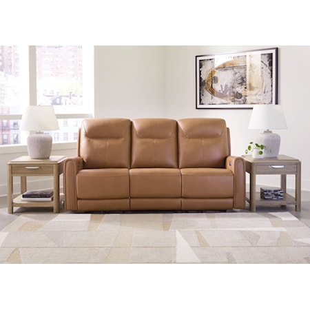 PWR REC Sofa with ADJ Headrest