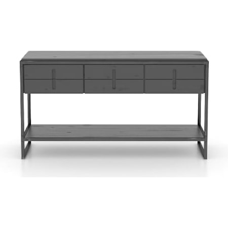 Customizable Buffet with Metal Frame