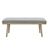 Prime Vida Gray Polyester Dining Bench