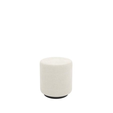 Upholstered Round Bench Stool