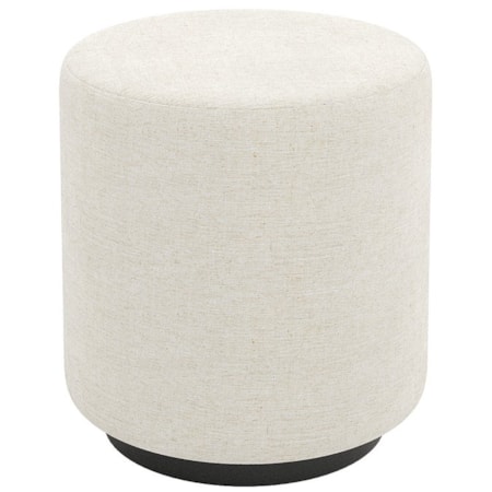 Upholstered Round Bench Stool