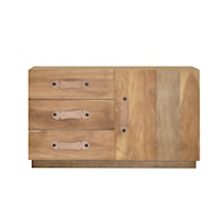 Contemporary Rustic Accent Cabinet