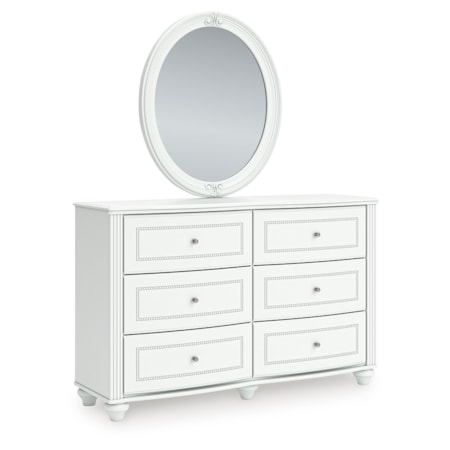Dresser And Mirror