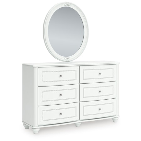 Dresser And Mirror