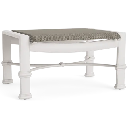 Sling Chair Ottoman w/X-Trestle