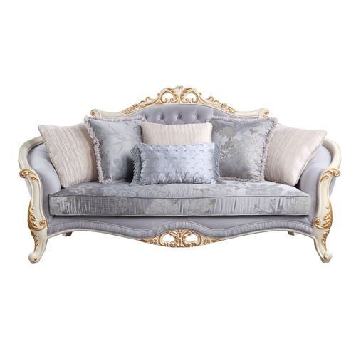 Sofa W/6 Pillows