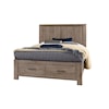 Vaughan Bassett Yellowstone Queen Storage Bed