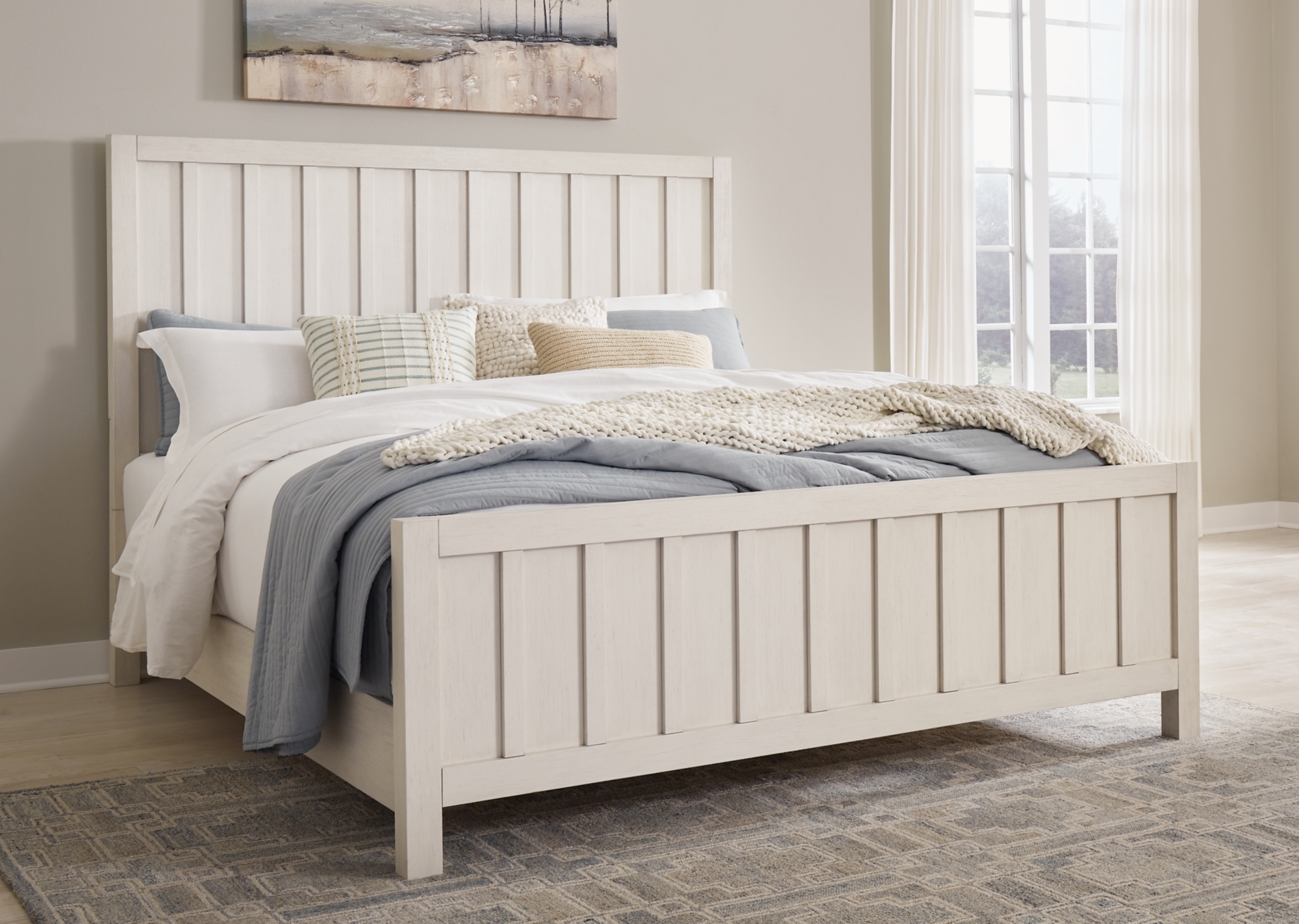 Queen Panel Bed