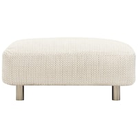 Dakota Upholstered Fabric Ottoman