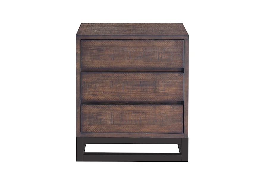 Accents Modern Industrial Nightstand by Accentrics Home at Corner Furniture