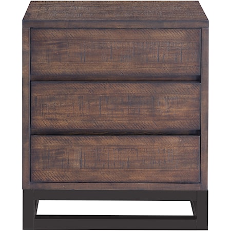 Modern Industrial Nightstand