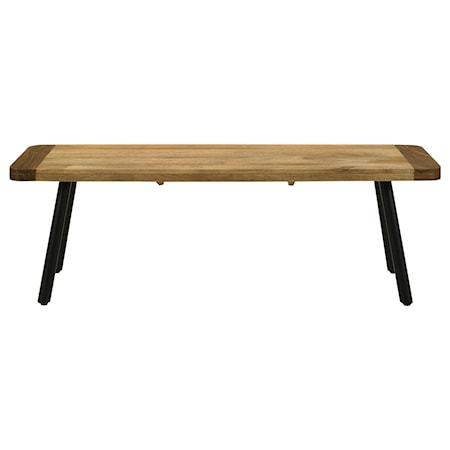 Maverick Wood Dining Bench and