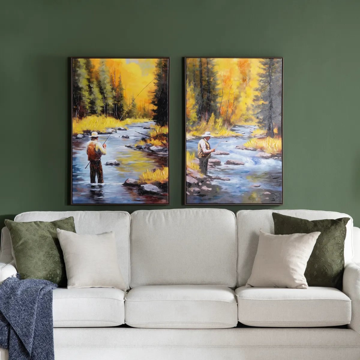 Framed Canvas - Set of 2
