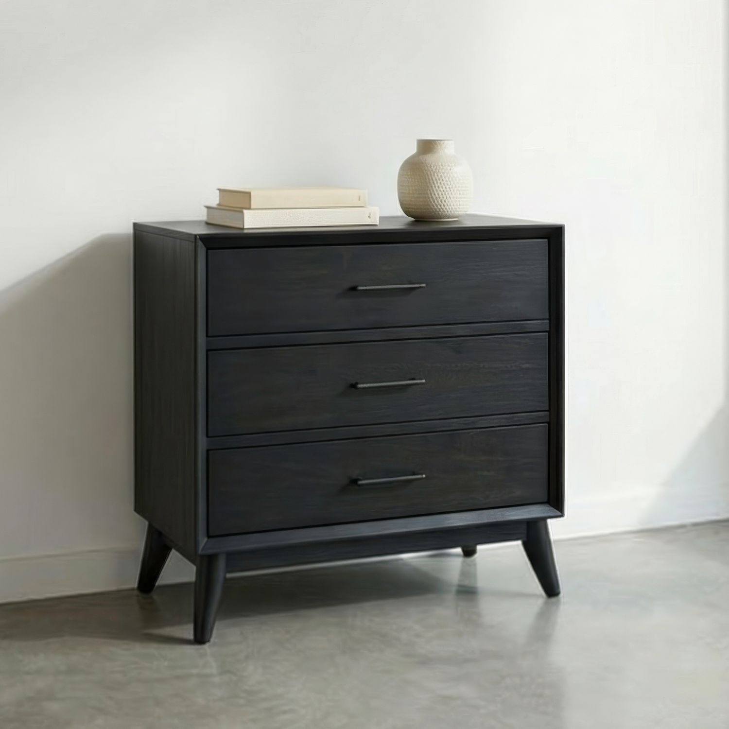 Liberty Furniture Century Modern King Bed Set w/Dresser, Mirror & Nightstand