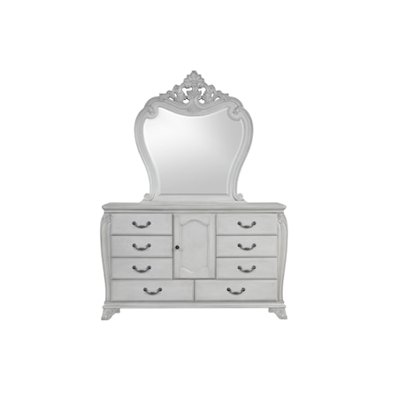 Arched Dresser Mirror