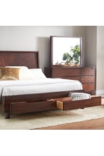 Footboard storage