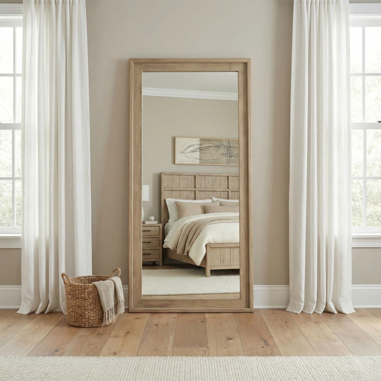 Full-Body Floor Mirror