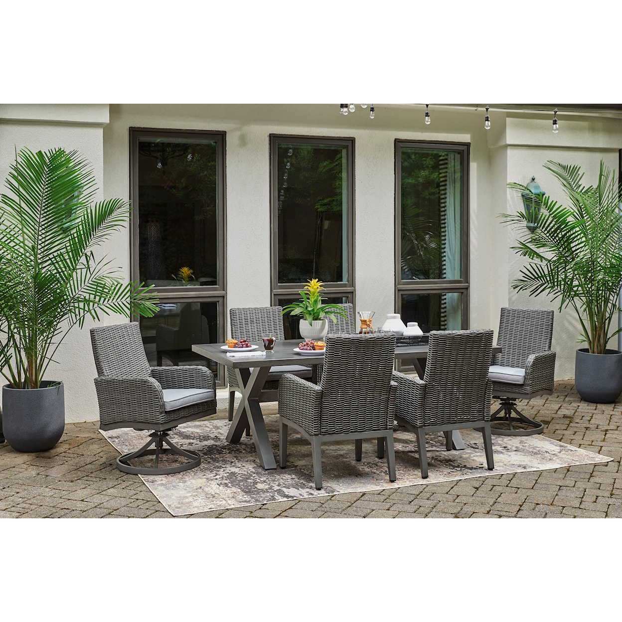 Ashley Furniture Signature Design Elite Park Outdoor Dining Table