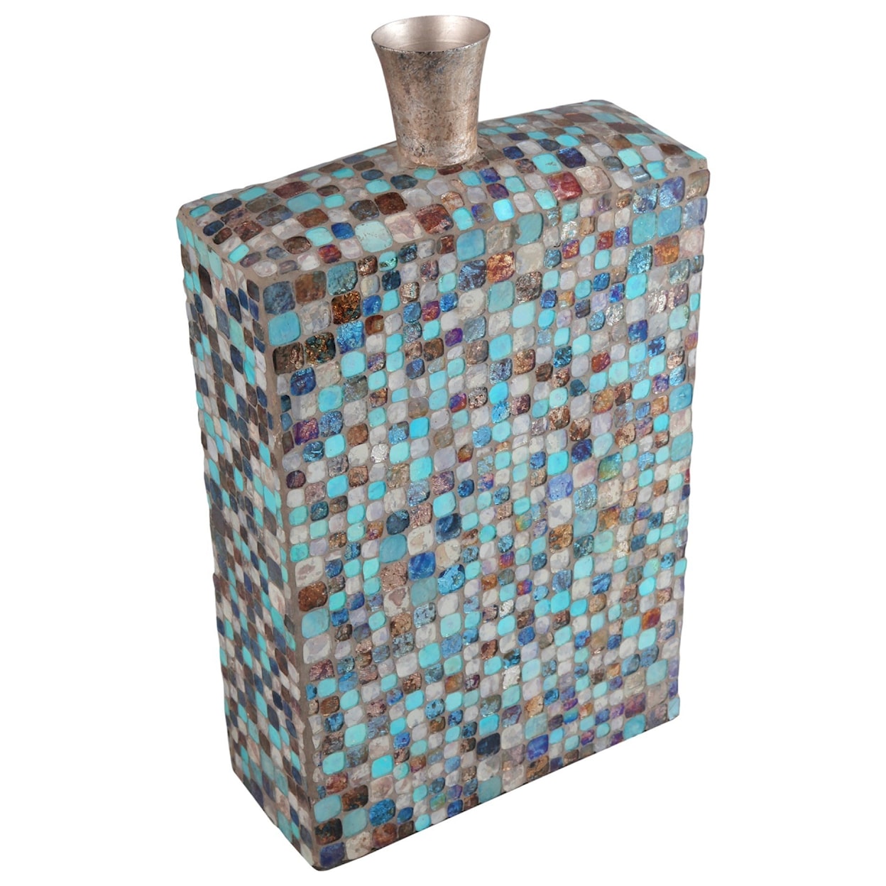 Moe's Home Collection Vases & Urns Azul Mosaic Vase Tall