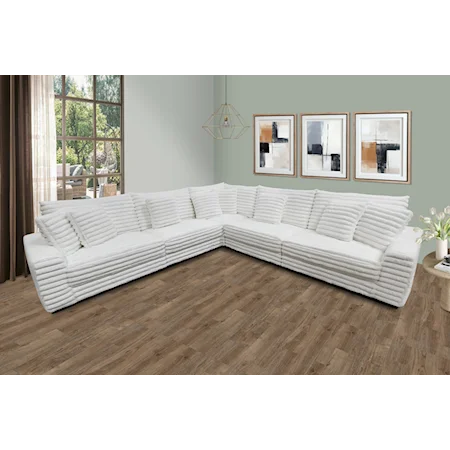 Transitional Sectional Sofa