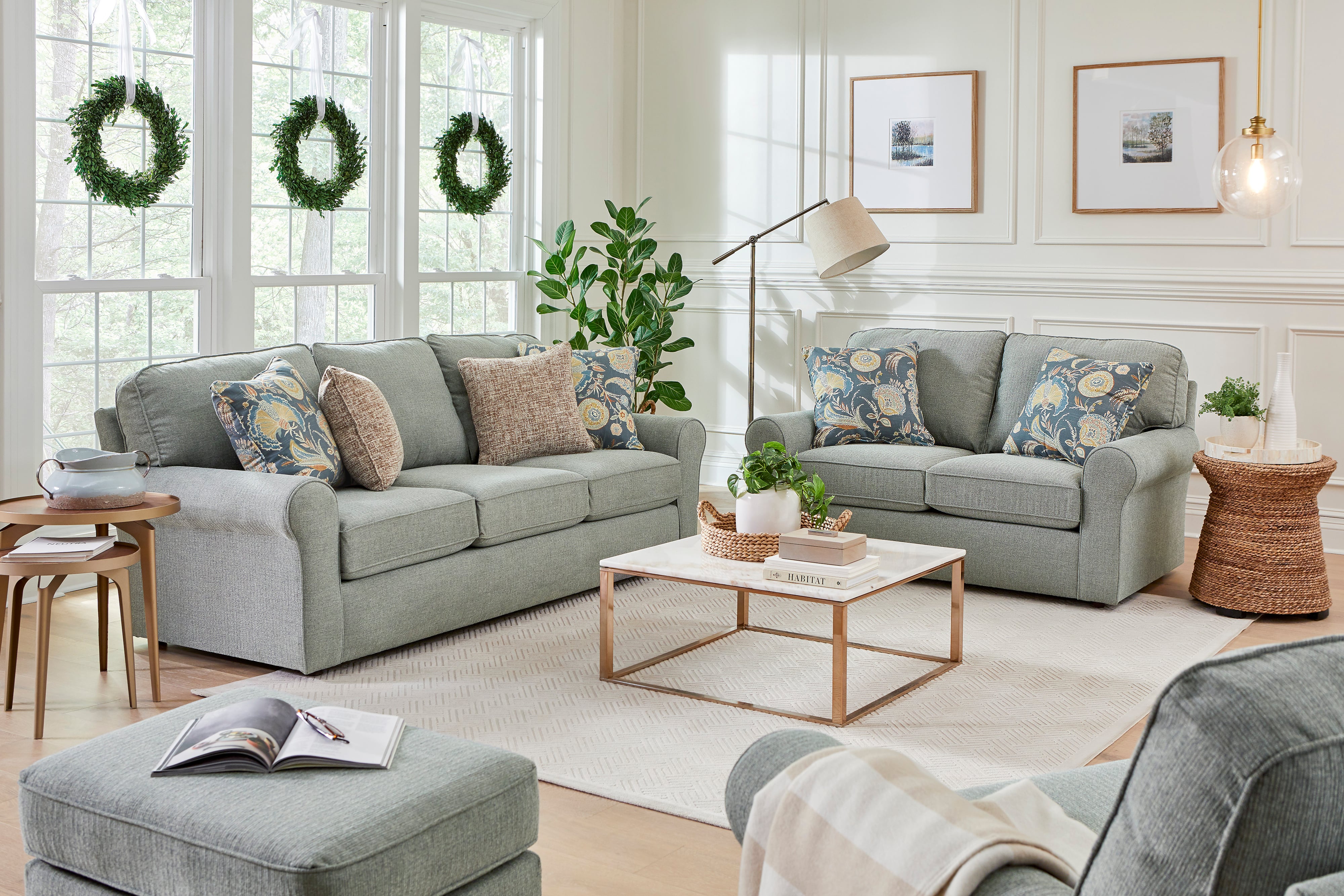 Best Home Furnishings Hanway Ottoman