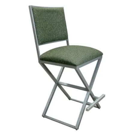 Non-Swivel Barstool w/ Back