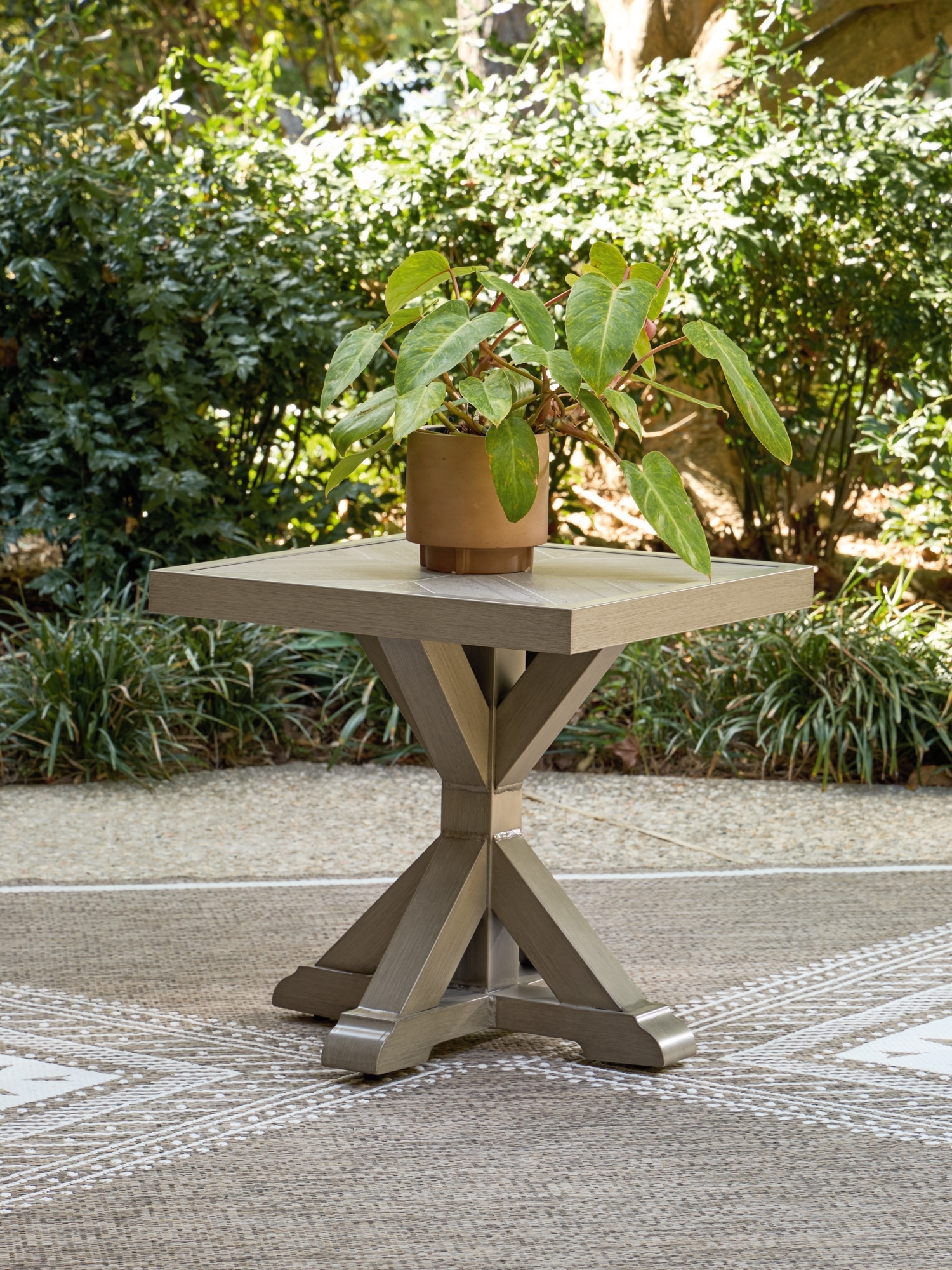 Signature Design by Ashley Laguna Heights Square End Table