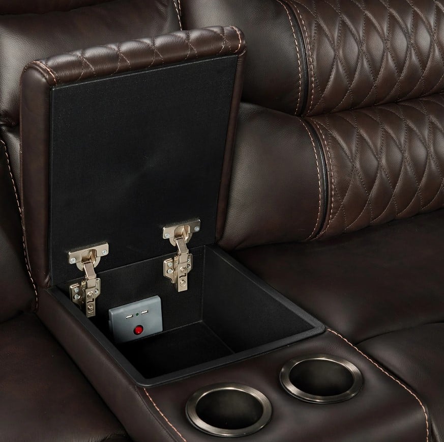 Intercon Cody Dual-Power L-Shaped Sectional