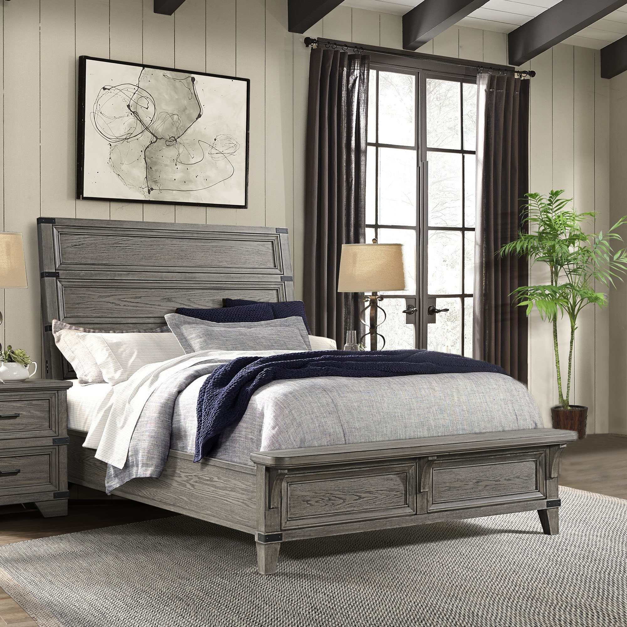 Queen Platform Bed