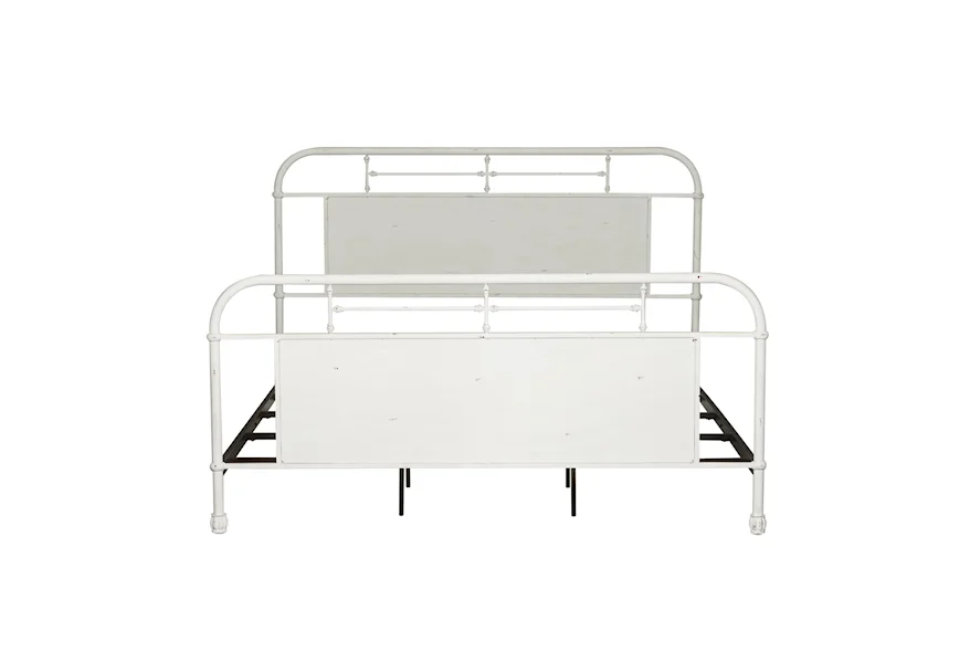Vintage Series King Metal Bed by Liberty Furniture at SuperStore