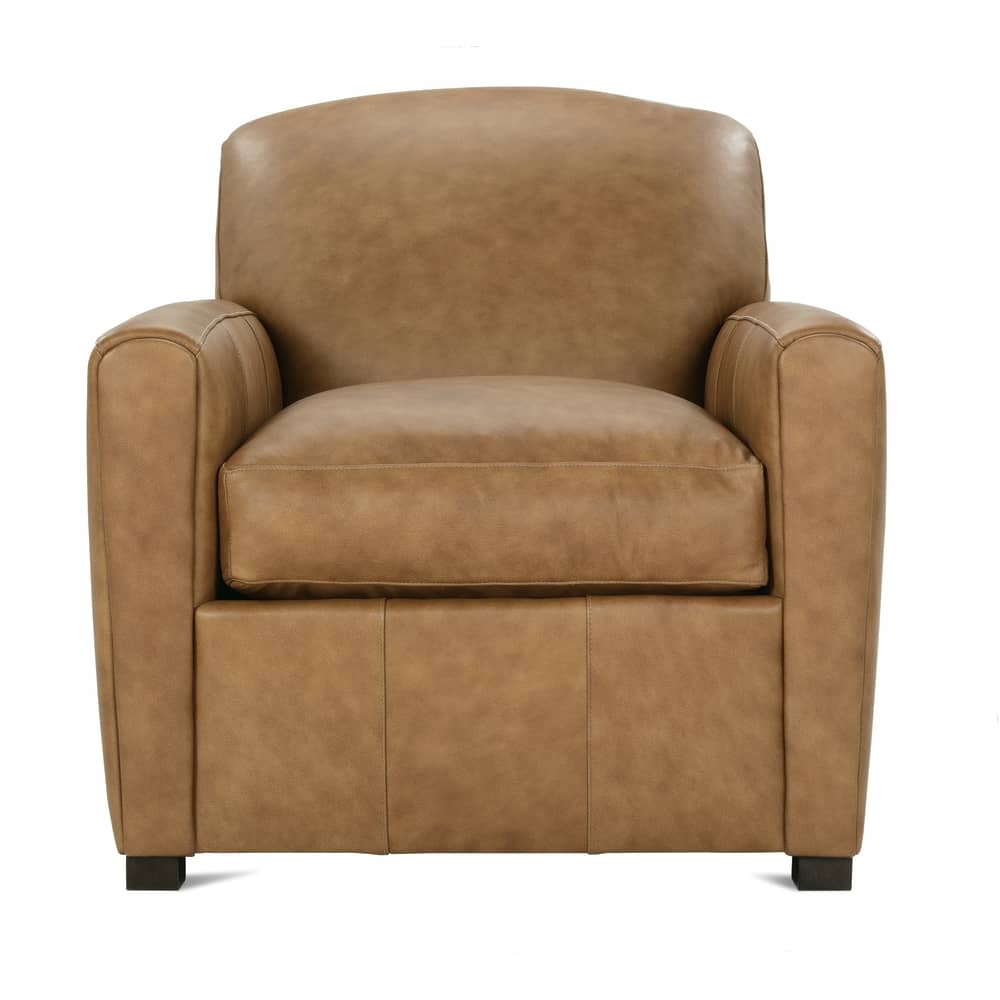 Leather Accent Armchair