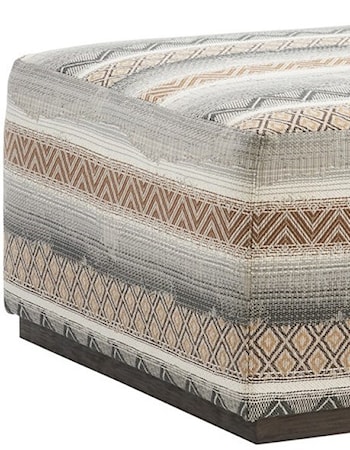 Sterling Cocktail Ottoman