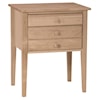 John Thomas SELECT Occasional & Accents 2-Drawer Accent Table