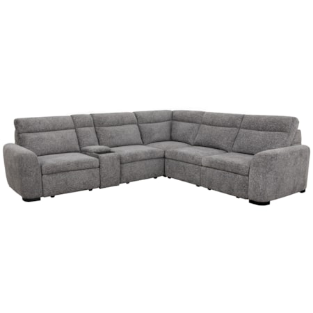 6-Piece Power Sliding Sectional