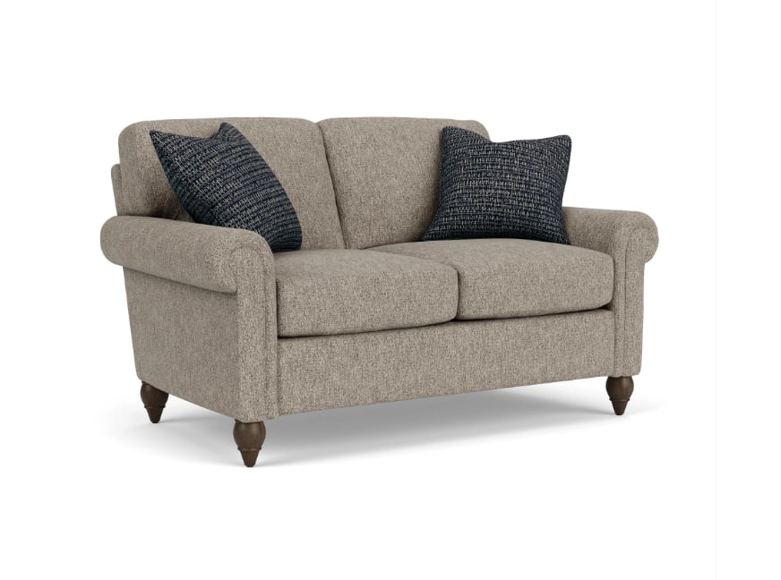 Flexsteel Moxy 5038-20 298-01 STF 08P-90 Transitional Loveseat With ...