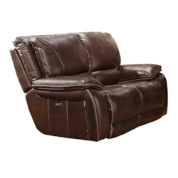 View Dual Power Reclining Loveseat