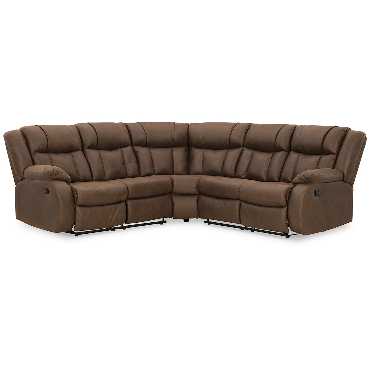 Signature Design by Ashley Trail Boys Reclining Sectional Sofa