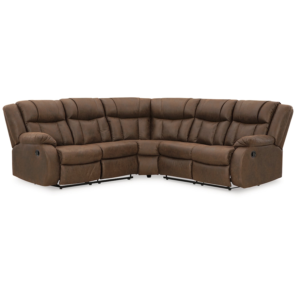 Signature Design Trail Boys Reclining Sectional Sofa