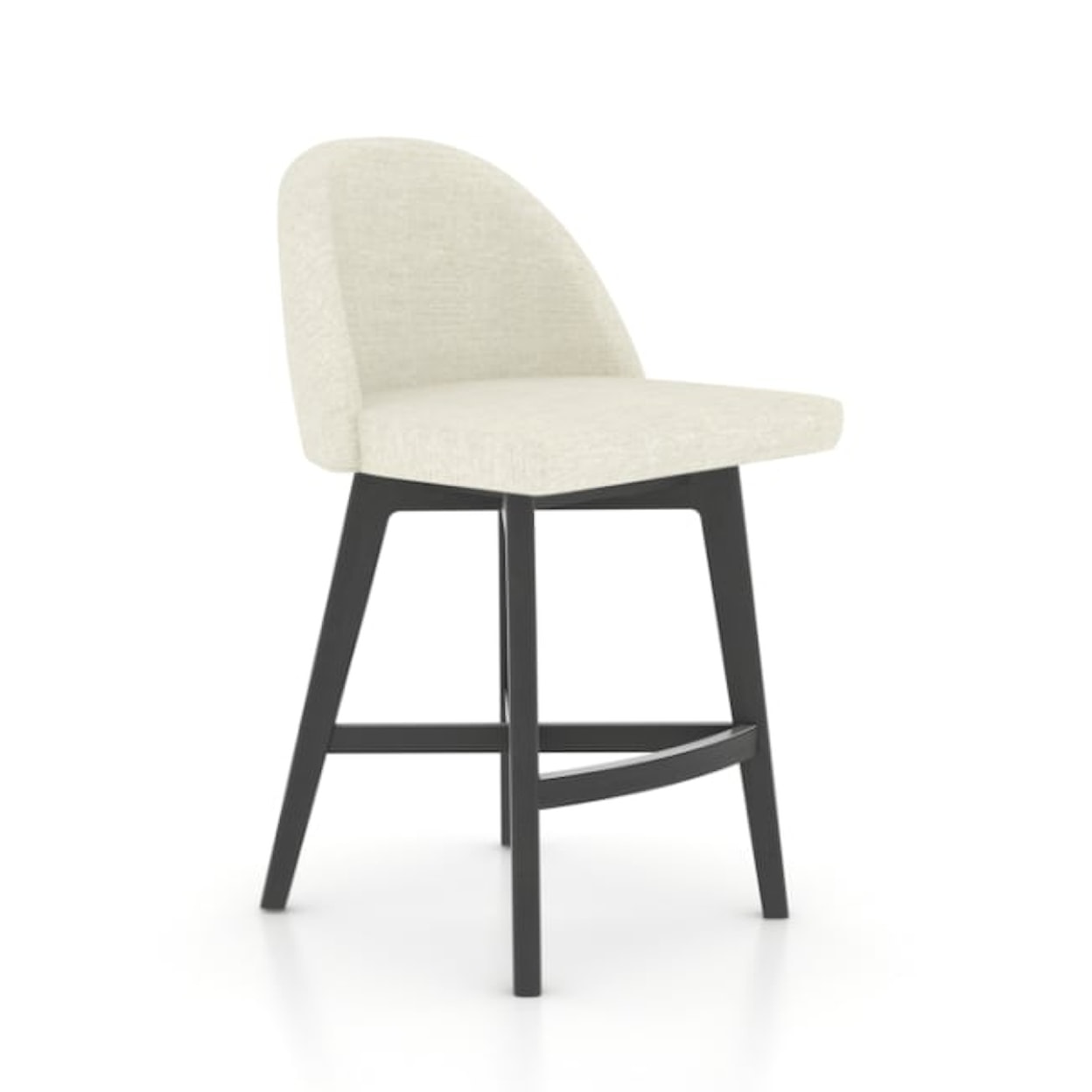 Canadel Downtown Upholstered Swivel Stool